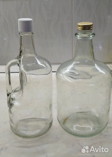 Бутыль 3л и 1,75