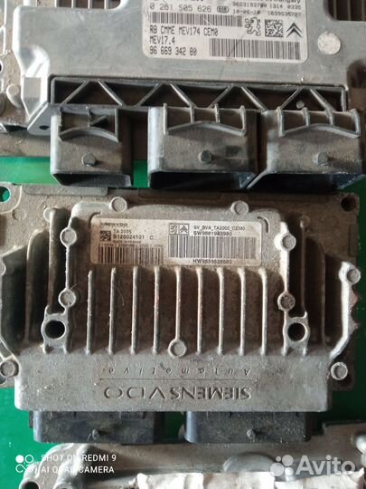 Эбу peugeot 308,ситроен С4 АКПП, ер6, NFU1. 6