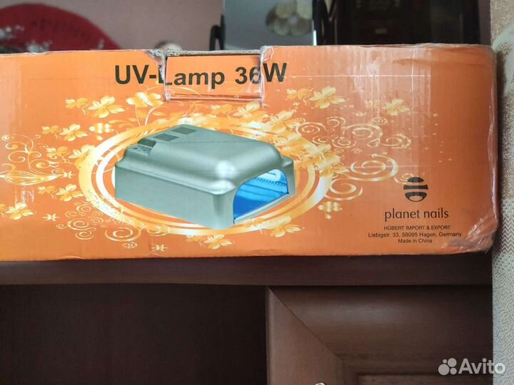 Лампа UV planet nails 36W