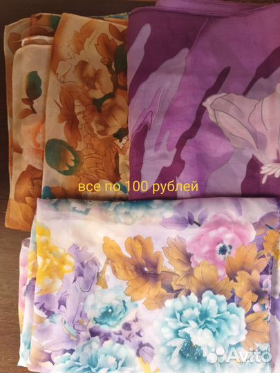 Шарфы и палантины