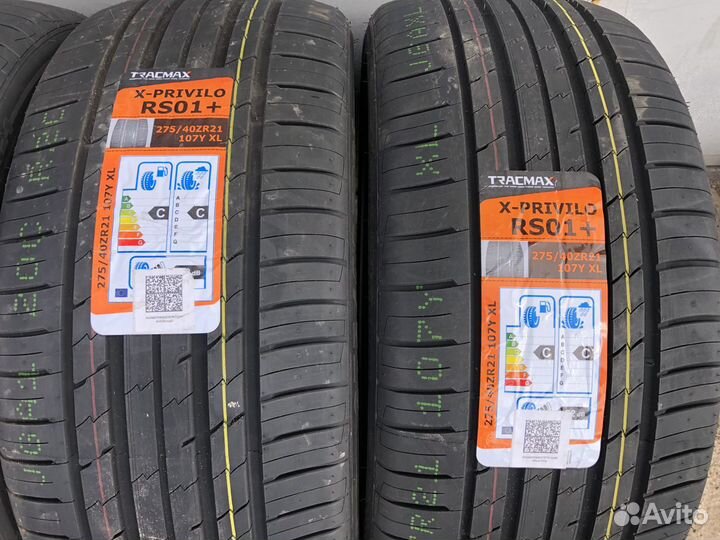 Tracmax X-Privilo RS01+ 275/40 R21 и 315/35 R21