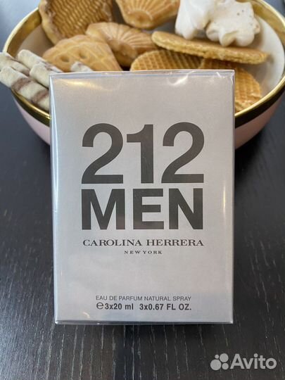 Духи мужские Carolina Herrera 212 Man