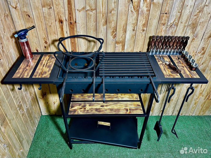 Мангал 4-6 мм с крышкой
