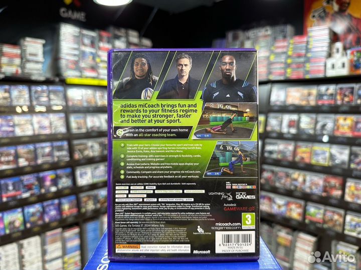 Игры для Xbox 360: Adidas miCoach