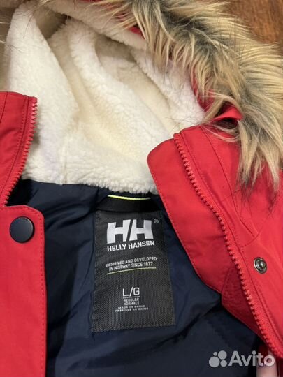 Куртка мужская helly hansen красная