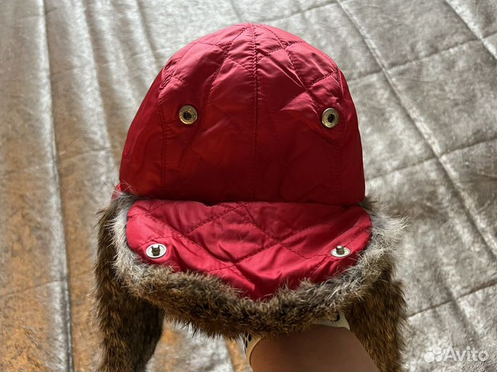 Шапка-ушанка les trois vallees