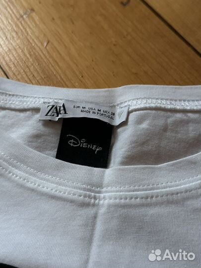 Футболка zara m disney