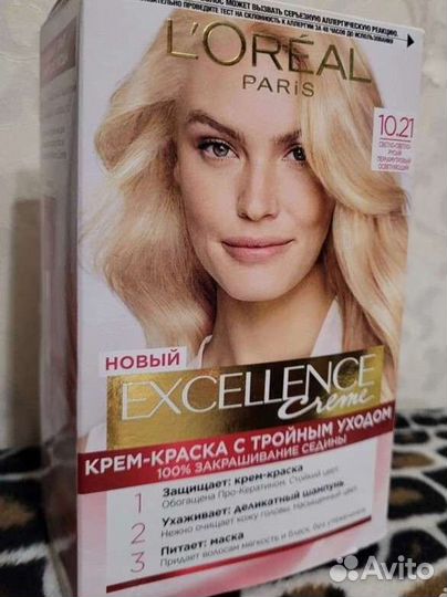 Новая краска для волос loreal paris светло-русый
