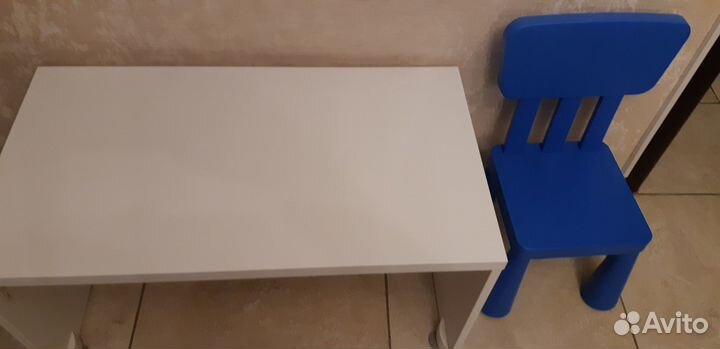 Стол Стува и стул Маммут (детские) икеа