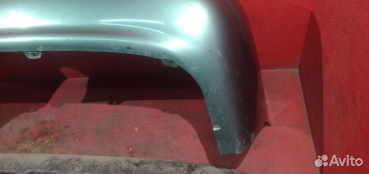 Шевроле ланос бампер задний сенс с усилителем