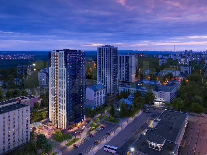 Квартира-студия, 29 м², 21/25 эт.