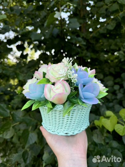 Мыльный букет мыло