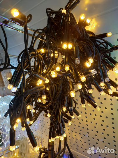 Гирлянда уличная бахрома ip65