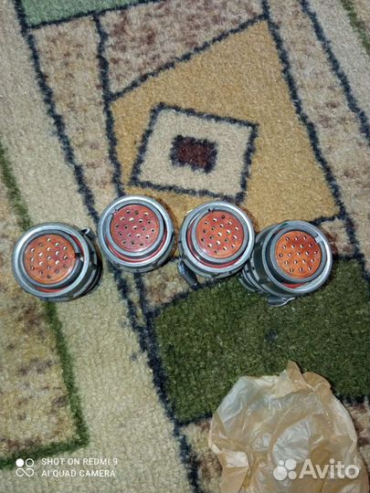 Разъемы радиодетали СССР