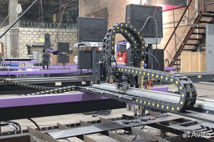 Станок плазменной резки 2 х 6 с источником 100А