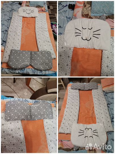 Бортики в детскую кроватку новые