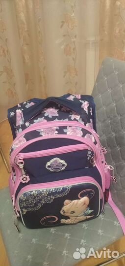 Рюкзак детский для девочки школьный