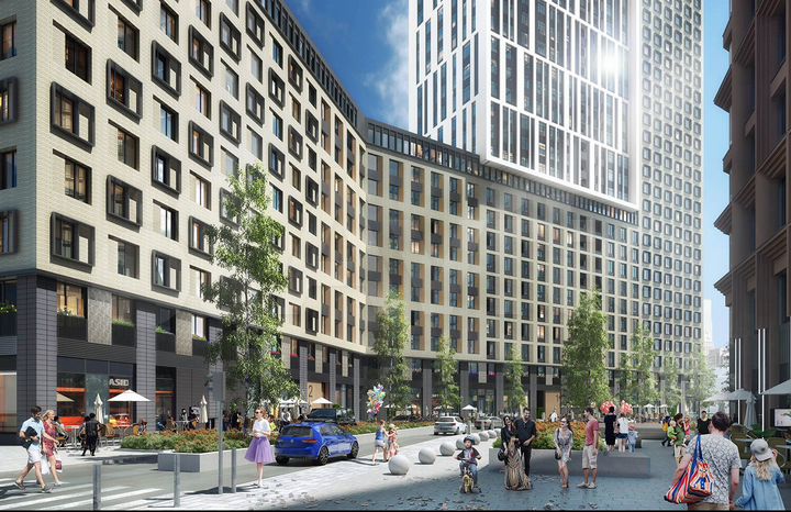 1-к. квартира, 42,9 м², 9/37 эт.