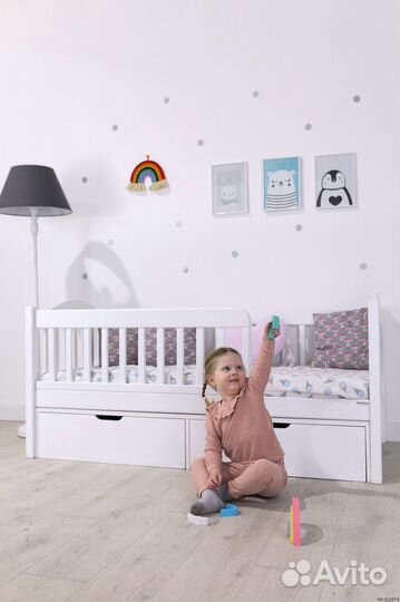 Кровать односпальная детская