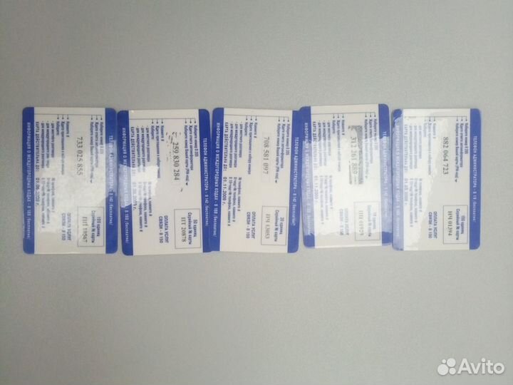 Телефонные карточки