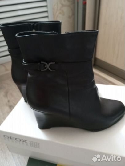 Ботильоны натуральная кожа 39