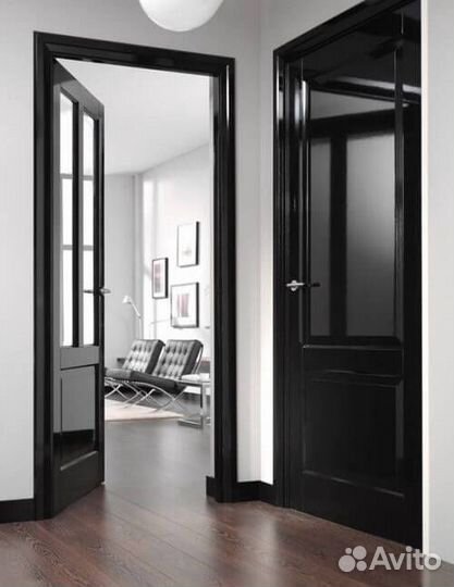Установка межкомнатных дверей