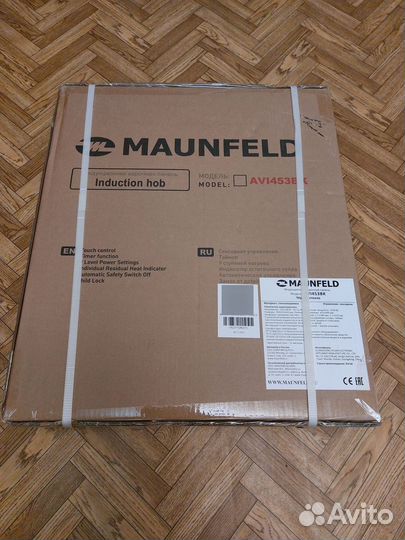 Индукционная варочная панель maunfeld AVI453BK
