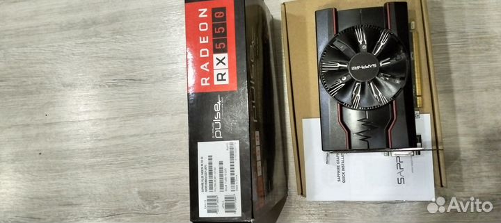 Видеокарта rx 550