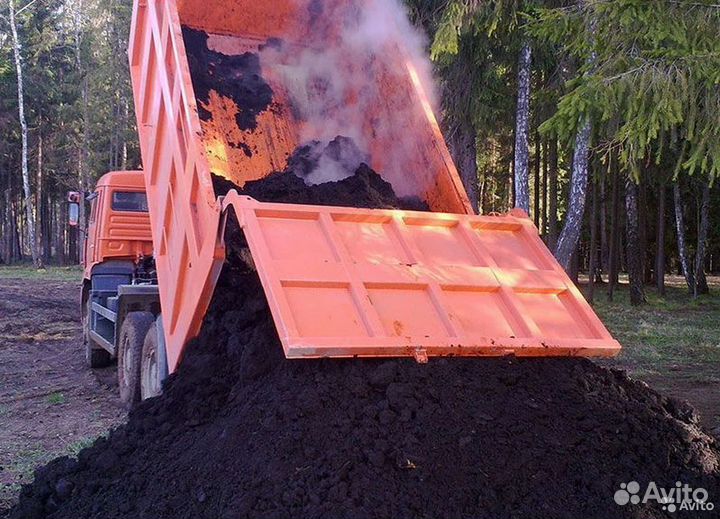 Чернозем грунт доставка