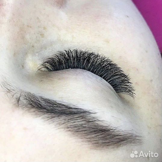 Наращивание ресниц с выездом на дом