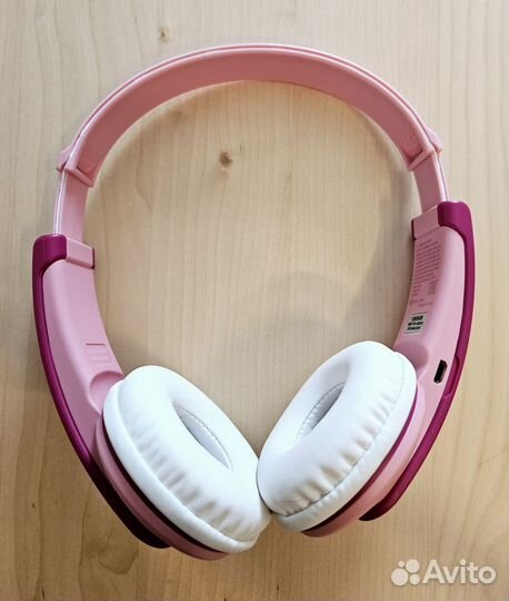 Наушники беспроводные JVC HA-KD10W розовые