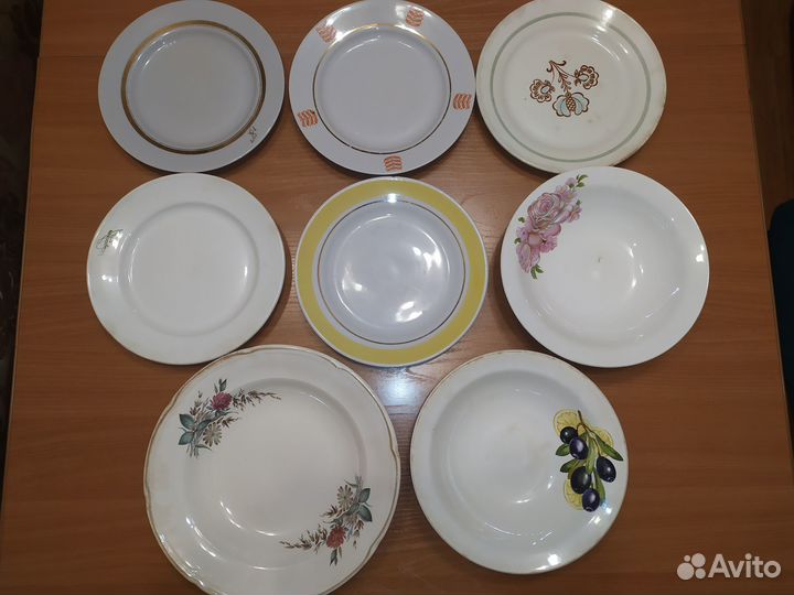 Тарелки салатники разные советские СССР 8 шт