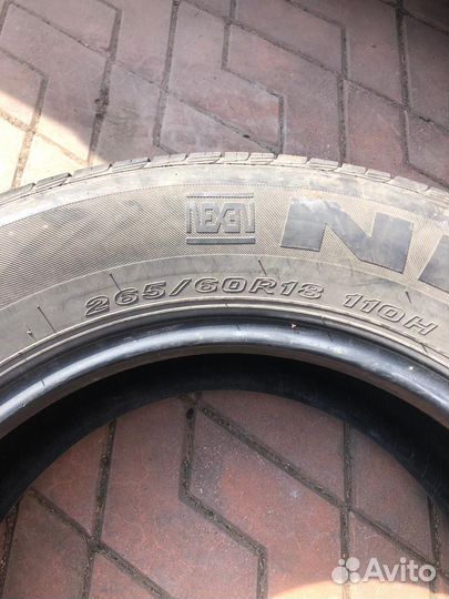 265/60 r18 Nexen б/у