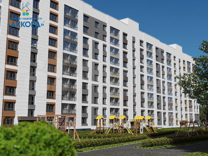 2-к. квартира, 35,4 м², 9/10 эт.