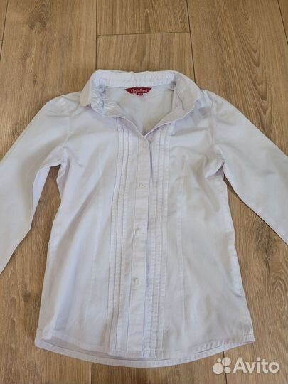 Рубашка блузка на девочку 122