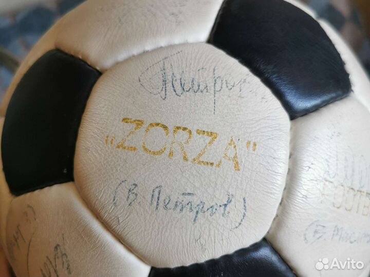 Футбольный мяч Спартак Москва 2я половина 60х
