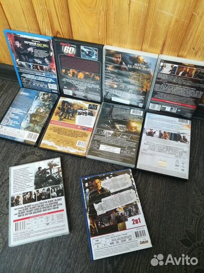 Сборка боевиков на dvd дисках
