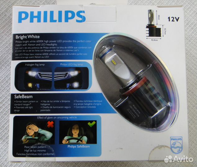 Автолампы светодиодные philips