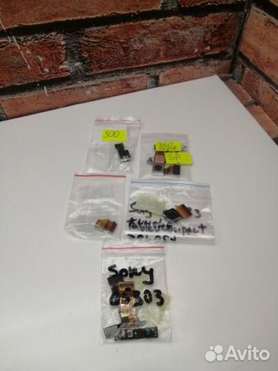 Камеры Sony Xperia фронтальные и основные