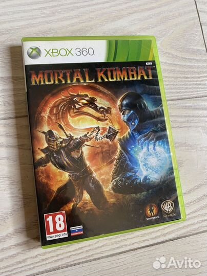 Диски на xbox 360 лицензия mortal kombat и т д