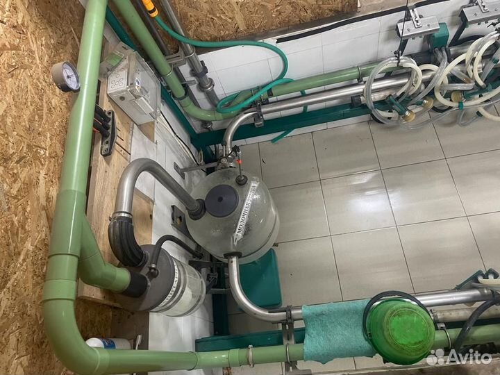 Доильный зал GAE 2Х12 (24) (Немецкое) с танкером 1