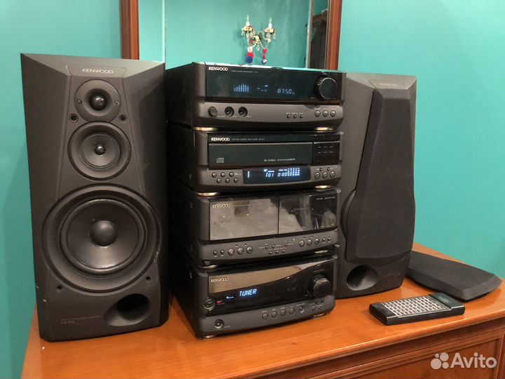 Музыкальный центр kenwood б/у