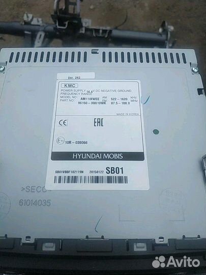 Штатная магнитола kia sportage 3