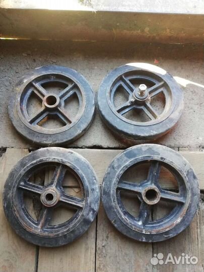 Колеса тележки