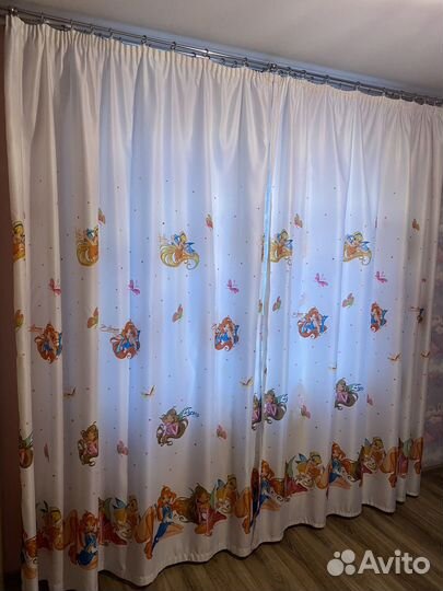 Комплект шторы и тюль