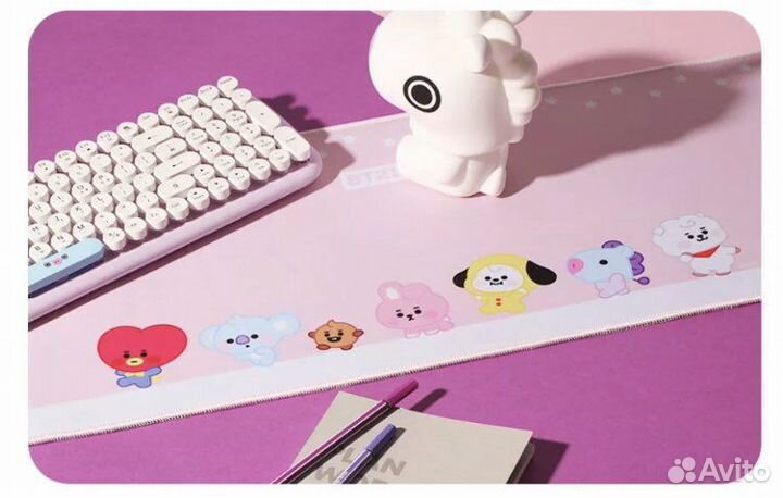 Коврик для мыши/клавиатуры BT21