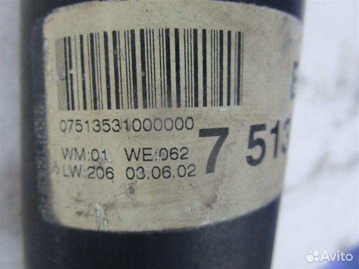 Карданный вал Bmw 7-Series E65/66 N62B44A 2002