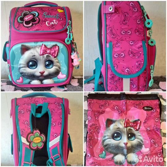 Рюкзак школьный для девочки новый