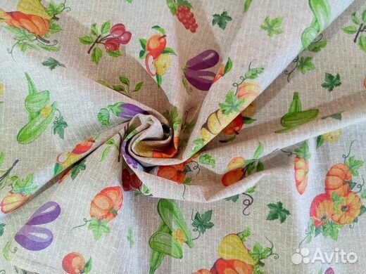 Ткань полулен Фазенда