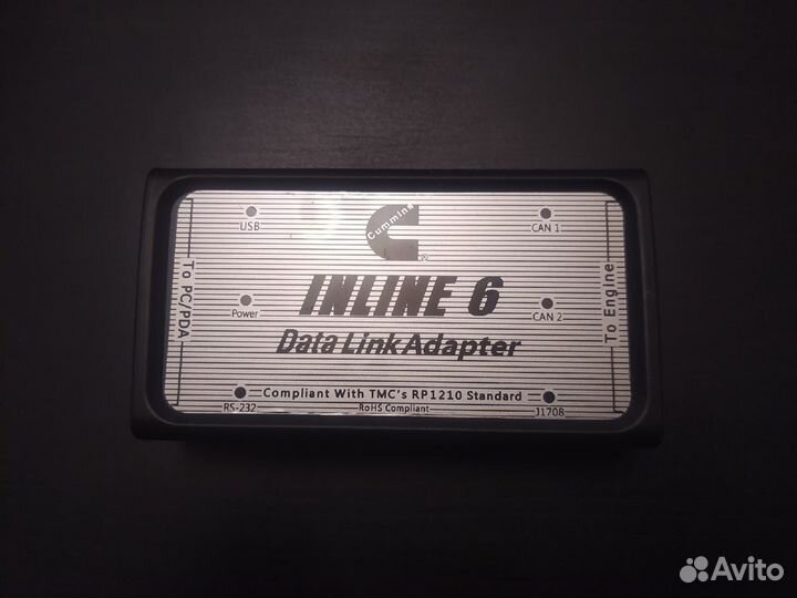 Диагностический сканер Cummins Inline 6
